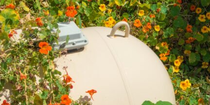 concealed propane tank